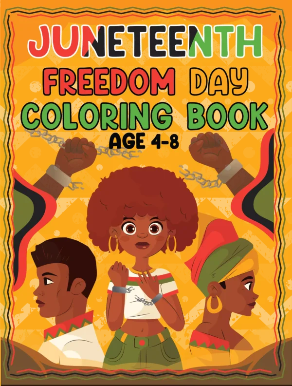 Juneteenth freedom coloring book